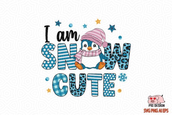I Am Snow Cute Penguin Christmas SVG Review