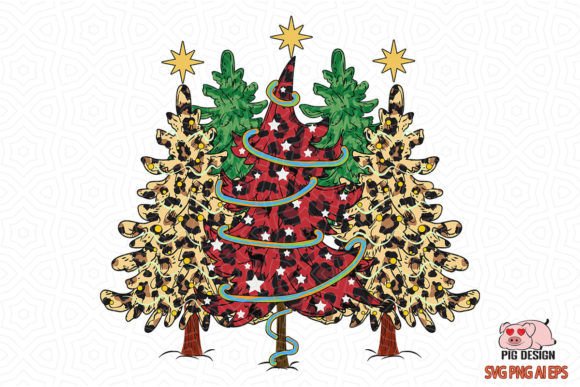 Leopard Christmas Tree Sublimation SVG Review
