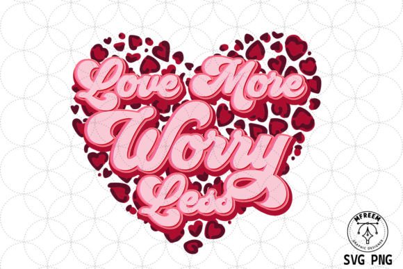 Leopard Love More Worry Less Valentine Review