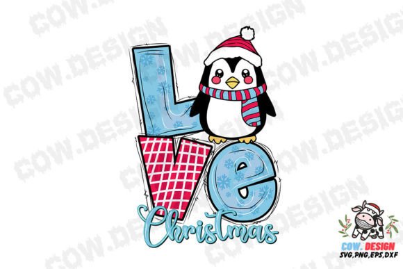 Love Christmas Penguin Sublimation SVG Review