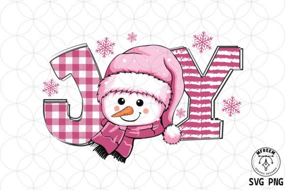 Pink Joy Snowman Christmas Sublimation Review