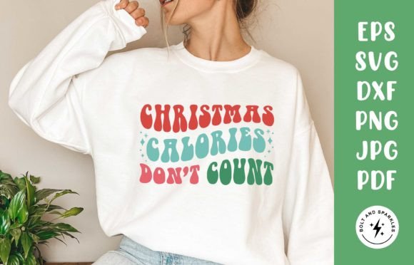 Review: Christmas Calories Don't Count SVG for Embroidery