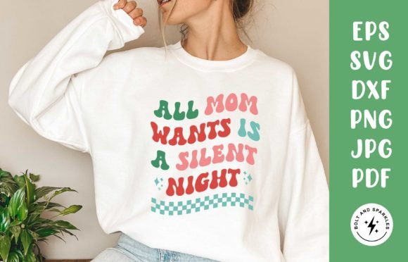 Silent Night Mom SVG Review
