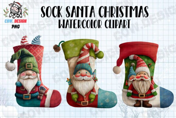 Sock Santa Christmas Sublimation SVG Review